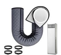 Portable AC Exhaust Hose Cover - Thermal Insulated Ventilation Duct Sleeve