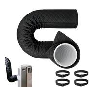 Portable AC Exhaust Hose Cover - Thermal Insulated Ventilation Duct Sleeve