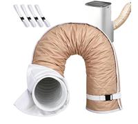 Portable AC Hose Cover - Heat Insulated Air Conditioner Pipe Sleeve, Adjust
