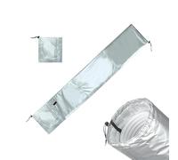 Portable AC Hose Insulation Sleeve - Dustproof Waterproof Air Conditioner Cover, Thermal Protection Wrap | Flexible Vent Tube Protector for Homeowners, Renters, Offices, Apartments, Restaurants, Coffe