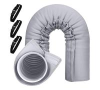 Portable AC Hose Insulation Sleeve - Thermal Wrap Cover For Exhaust Pipe | Heat Resistant Air Conditioner Hose Protector For Indoor Cooling, Energy Saving Duct Insulation For Home Use