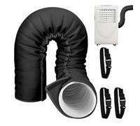 Portable AC Hose Insulation Sleeve With 3 Adjustable Straps - Insulated Air Conditioner Exhaust Hose Cover - Energy Saving Heat Protection Wrap For Indoor & Outdoor Use (Home, RV, Garage, Apartment)