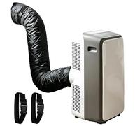 Portable AC Hose Insulation | Waterproof Oxford Cloth Insulated Made Of Oxford Cloth With Straps, This Insulated AC Exhaust DuctCover Wraps Around The Duct, Providing Protection. This DuctWrap Prote