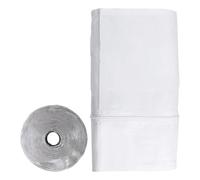 Portable Ac Seal, Window Vent Kit, 118.2in Air Exchange Stopper, Authentic Weatherproof Material, Casement Insulation Accessories for Home, Study Room, Dormitory, Apartment