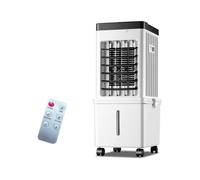 Portable AC Tres ajustes de Velocidad del Viento, depósito de Agua de 15 Litros, función de Temporizador para Hogar Oficina