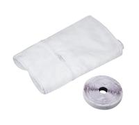 Portable AC Window Seal, Door Weather Stripping Kit, 400cm Insulation Seal with Zipper Opening, Polyester Fabric Barrier, Draft Blocker with Secure Fit, Energy Saver for Home Basement