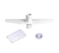 Portable Ac Window Vent Kit - 196.85 Inch Polyester Mounting Kit | No Drill Windproof Outward Opening Seal | Waterproof Zipper Fixing Tape. Fits 6.1 Inch Pipe, Perfect For Air Conditioner Sealing.
