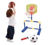 Portable Adjustable Indoor Basketball Toys | Basketball Hoop Kids Foldable