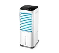 Portable Air Conditioner Fan Air Cooler, Air Conditioner Portable Evaporative Small Misting with Remote Control Humidifier Fan and Bladeless Noiseless Fan, For Office, Dorm, Room(Ice Tray)