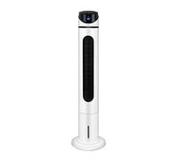 Portable Air Conditioner Fan Tower Airconditoner Conditioner Portable Air Coolers Whit Remote Control 3 Fan Speed Unit Quiet Humidifier Misting Fan, For Home Office Bedroom (Color : White B)