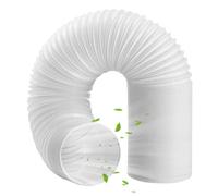 Portable Air Conditioner Hose - 130mm x 1.5m Air Conditioner Hose Replacement,Exhaust Tube Replacement Parts for Floor Standing Bedroom Garage Patio