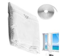 Portable Air Conditioner Window Kit | Seal Panel | Portable Air Conditioner Vent Kit | For Indoor Home Kitchen Bedroom Apartment Garage Basement Workplace
