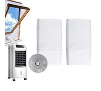 Portable Air Conditioner Window Vent Kit | Mobile AC Sealing Blocker Set | Air Conditioner Vent Sealing Kit | for Home Living Room Bedroom Apartment Dormitory Workshop Office
