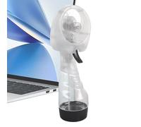 Portable Air Cooler Fan, Outdoor Mist Device, 350ml Water Tank Capacity, Desk Cooling Mister, Ideal for Camping, Jogging, Gardening, Hiking, Fishing, Sports, Travel Heat Relief