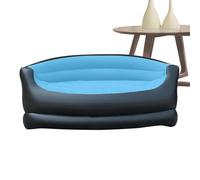 Portable Air Couch, Folding Comfort Chair, 53.15x33.07 Inches Outdoor Sofa with PVC Flocking, Air Sofa with Lightweight Design, Lounge Chair with Easy Carry Feature, Camping Accessory for Family Use