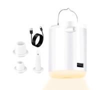 Portable Air Pump - Durable Copper Motor, Rapid Inflation Deflation Tool, Interchangeable Nozzle Set | Multi-Function Device For Raft Mattress Garage Pool Floats Home Soccer Toy Boating Balloon