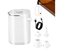 Portable Air Pump for Inflatables, Electric Air Pump and Deflation Tool, ABS Ideal for Rafts, Beach Gear, Home Use, Volleyball, Soccer, Football, Balloons, Boating, Basketball, 5.5x4.1x7cm