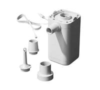 Portable Air Pump - Inflatables Electric Cordless Inflator with 3 Nozzles