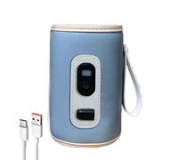 Portable Baby Bottle Bag, Milk Heat Keeper, Warming Bag for Bottle, Travel Baby Bottle Warmer, 14x8x8 cm, Feeder Bottle Warmer Cover with Insulated Milk Heater Bag for Car and Traveling