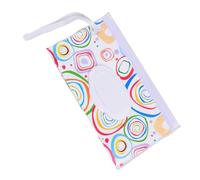 Portable Baby Wipes Holder - Reusable Waterproof Wipe Case | Leakproof Refillable Container for Nursery Stroller Diaper Station Organizer, Stylish Boho Themed Pattern for Kids Care Bathroom Travel