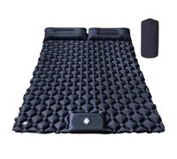 Portable Backpacking Gear For Outdoor Tent Trekking Hiking Travel | Portable Lightweight Inflatable Sleeping Pad Hiking Travel Outdoor | Camping Sleeping Pad, Air 2 Person with Pillow,