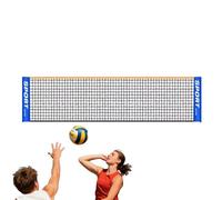 Portable Badminton Net, Height Adjustable Volleyball Net, 22.05x29.92in Kids Sports Training, Fitness Mesh, Competition Tournament Accessory for Backyard Game Setup, Easy Assembly