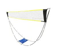 Portable Badminton Net - Outdoor Badminton Net Stand | Pickleball Nèt | Easy Assemble Disassemble, Hydration Bladder Base, For Tennis Volleyball, Indoor Outdoor Beach Backyard Party Camping