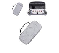 Portable Bag for Nintendo Switch2 Gaming Handheld, Case for Switch 2 with Shockproof EVA Hard Cover & Game Card Slot & Handheld Strap, Gray