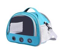 Portable Bag Small Animal, Multifunctional Guinea Carrier, About 22x19x18cm Size, Transparent Window Handbags for Guinea, Bunny, Material Oxford Cloth and PVC