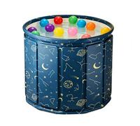 Portable Bath Tub - Foldable Ice Bathtub for Outdoor Camping Travel | Anti-Slip PVC with Lightweight Design, No Installation Needed, Compact Storage Option, Perfect for Bathrooms Gardens Gyms Youth