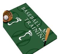 Portable Batting Cage Mat, Professional Baseball Hitting Pad, Noise Reduction Soft, Perfect For Softball Training At Home, School Practice, Beginner Use, 19.69x31.5 In