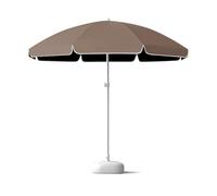 Portable Beach Umbrella - 200cm Round Patio Umbrella with UPF50+ UV Protection Sun Shade for Garden Camping Terrace Outdoor Use - Durable & Lightweight (Blue)