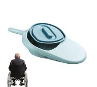Portable Bed Pan - Leakproof Easy-Clean Urinal, Horizontal Bedpan with Lid for Male and Female Patients, Comfortable, Portable, and Easy to Use, Perfect for Home Care, Hospitals, Nursing, Recovery