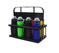 Portable Beer Carrier, Portable Beverage Bottle Crate, Reusable 8-Pack Beer Carrier, Foldable Serving and Storage Crates with Handle, Beer Buckets for Beers, Perfect for Convenient Transport and