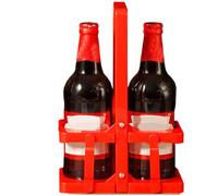 Portable beerRack - Portable Portable Portable Carrier, Foldable Basket, Convenient Beverage Holder for Outdoor Use | Duraable Wine Whiskey BeerStorage Solution for Camping Picnic BBQ Trip Tailgate