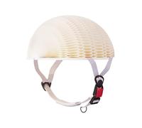 Portable Bike Helmet, Foldable Paper Hat, Lightweight Protective Gear with Adjustable Chin Strap, Eco-Friendly Design with Comfortable Fit, Cycling Accessory for Road Bike Outdoor Beach Hiking