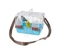 Portable Bird Cage - Carrier De Mascotas Seguro, Caja De Animales Pequeños | Cinete De Marco De Servicio Pesado, Maneje La Parte para Cacatúas Loros Perlas De Perla Munias Cómodo Vivienda