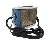 Portable Bird Carrying Pouch, Lightweight Pet Travel Holder, Breathable Cockatiel Carrier For Safe Movement, Soft Mesh Airflow Fabric Build, Parrot Pouch Walking Vet Travel Daily Outings