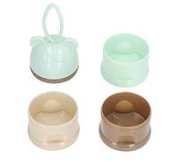 Portable Bird Feeder Cups | Secure Removable Food & Water Treat Box for Birds/Parrots | Travel Feeder with Thread Sealed Design | 7.5 x 23.5cm Plastic Container