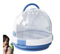 Portable Bird Travel Bag - Transparent, Breathable Bird Carrier with Multi-Openings | Lightweight Bird Cage for Travel, Parrot Carry Bag, Ideal for Small Birds, Easy Travel Companion