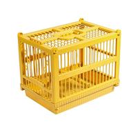 Portable Bird Travel Cage - Lightweight Carrier with Perch | Breathable Mesh Design for Parrot Cockatiel Conure Finch Canary, Indoor Outdoor Transport for Pet Owners and Aviary Use