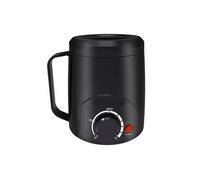 Portable Black Waxing Machine for Hair Removal with Handle Design and 150ML Capacity - Easy to Carry and Use