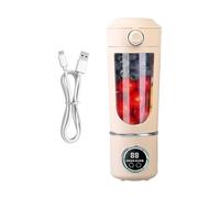 Portable Blender Cup - 700 ml Cordless U | Personal Juicer For Shakes, Fruit Mixer For Gym And Travel, USB Recargable Blender For Men And Women, Powerful; Perfect For Fresh Nutrition On The Go