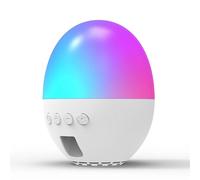 Portable Bluetooth Sound Box Sleep Aid Adults Baby Kids Night Light Soft Atmosphere Light White Noise Machine