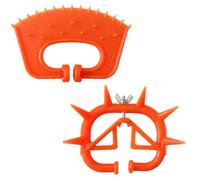 Portable Calf Nose Weaner - Cow Nose Thorn, Thick Cattle Rings, 2 Estilos