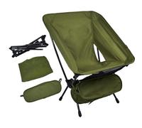 Portable Camping Chairs, Ergonomic Beach Seat,Oxford Cloth, Aluminium Alloy Folding Design, Comfortable Outdoor Sport Chair for Travel, Ideal for Camping and Beach Use, 58x52x66x34cm