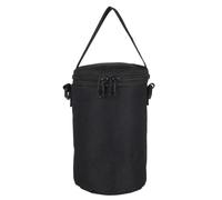 Portable Camping Lantern Bag Kerosene Lantern Storage Bag Outdoor Storage Waterproof Handbag Camping Lamp Bag Outdoor Camping Accessories Camping Hiking Tent Light Cover Easy To Clean(BLACK S)