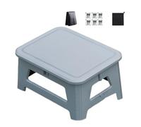 Portable Camping Toilet, Foldable Travel Toilet Seat with Privacy Accessories, Adorable Boat Campings Toilets, Outdoor Stool for Tent RV Hiking Backpacking Boats Car, Adults