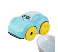 Portable Car Bath Toy, Wind Up Water Play, with Vehicle Lightweight Quality Build Design 5,5 x 9,5 x 7,5 cm Unit, Easy Wind Gear, Fun Floating Toy, for Kids Bath and Outdoor Play Daily Uses Activities