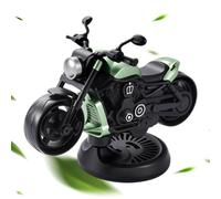 Portable Car Fragrance, Foldable Rotating Diffuser, Motorcycle Shape Air Freshener with Alloy Build, Automotive Interior Smell Accessory with Long-Lasting Scent, Dashboard Decoration for Car Truck